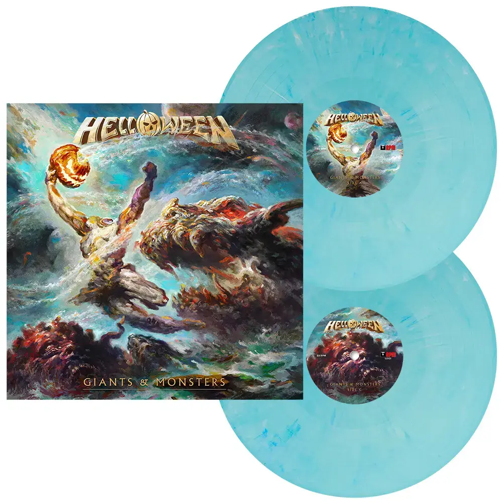 HELLOWEEN - Giants & Monsters · LIGHT BLUE 2LP · Bild 2 HELLOWEEN - Giants & Monsters · LIGHT BLUE 2LP (Heavy Metal Vinyl) · Bild 2