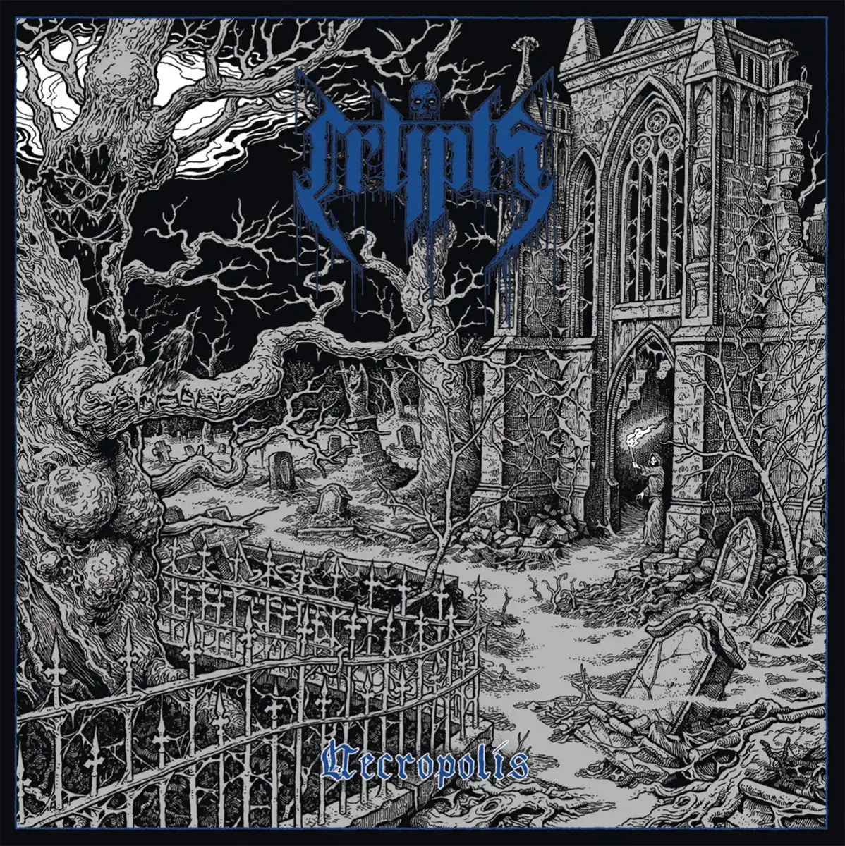 CRYPTS - Necropolis · BLACK LP · Bild 1 CRYPTS - Necropolis · BLACK LP (Death Metal Vinyl) · Bild 1