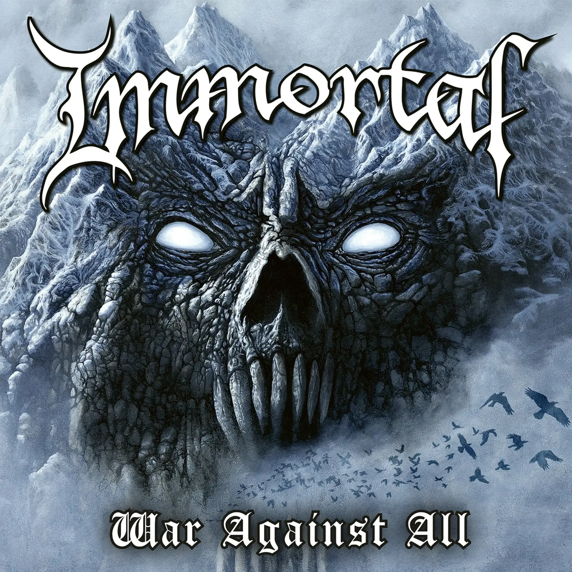 IMMORTAL · War Against All | SILVER LP (Black Metal Vinyl) · Bild 1