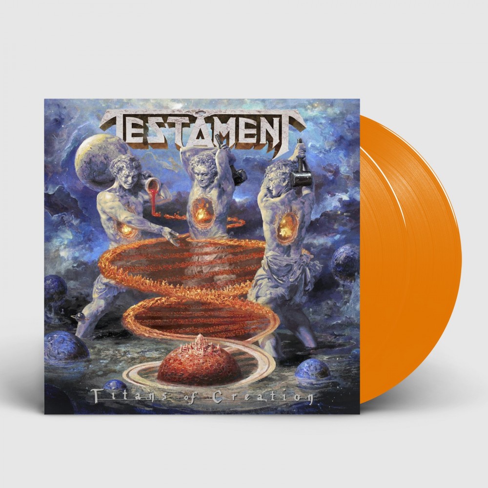 TESTAMENT · Titans Of Creation (B-Stock) | ORANGE 2LP TESTAMENT · Titans Of Creation (B-Stock) | ORANGE 2LP (Thrash Metal Vinyl)