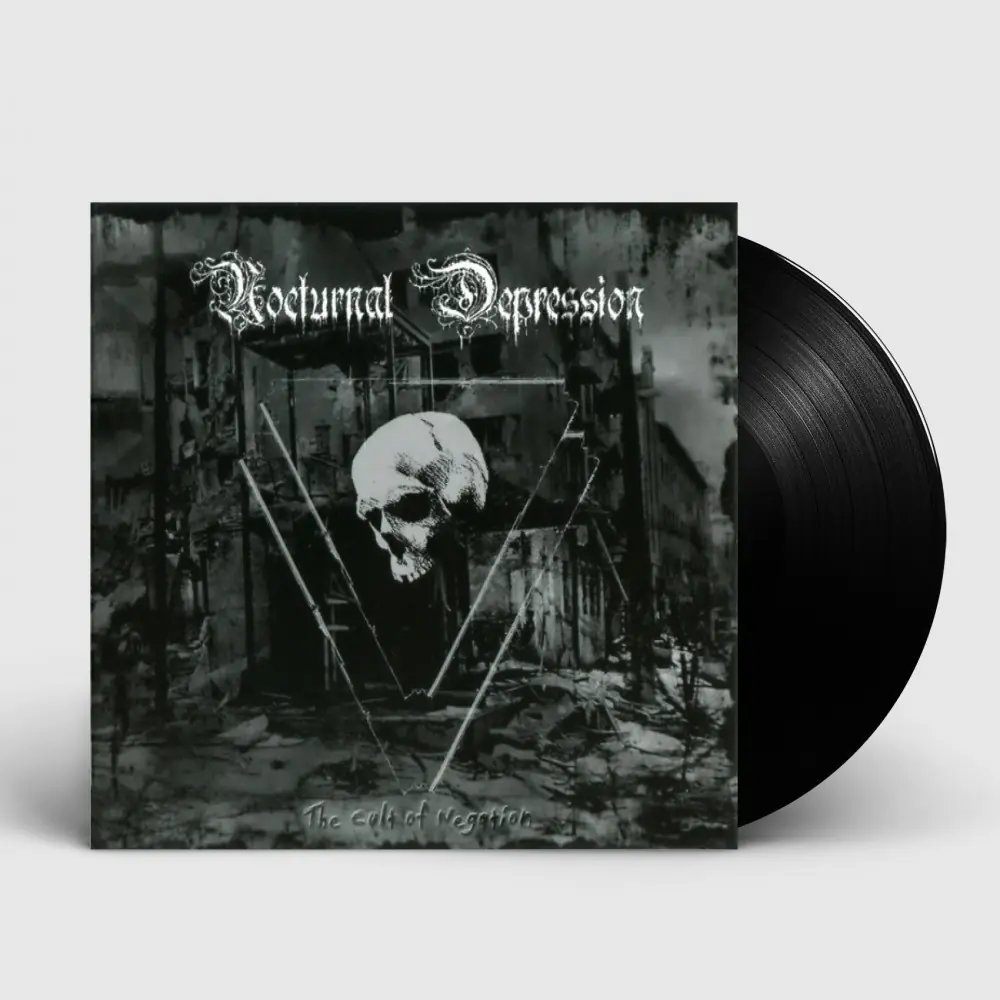 NOCTURNAL DEPRESSION · The Cult Of Negation | BLACK LP (Black Metal Vinyl)