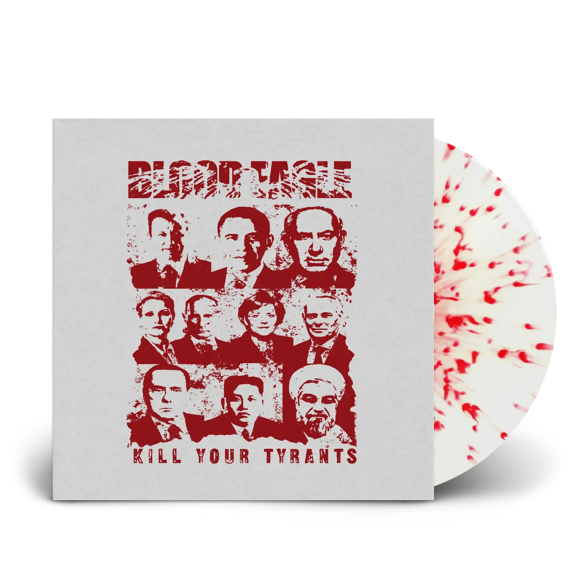 BLOOD EAGLE - Kill Your Tyrants · SPLATTER 7" EP BLOOD EAGLE - Kill Your Tyrants · SPLATTER 7" EP (Death Metal/Crust Punk/D-Beat Vinyl)