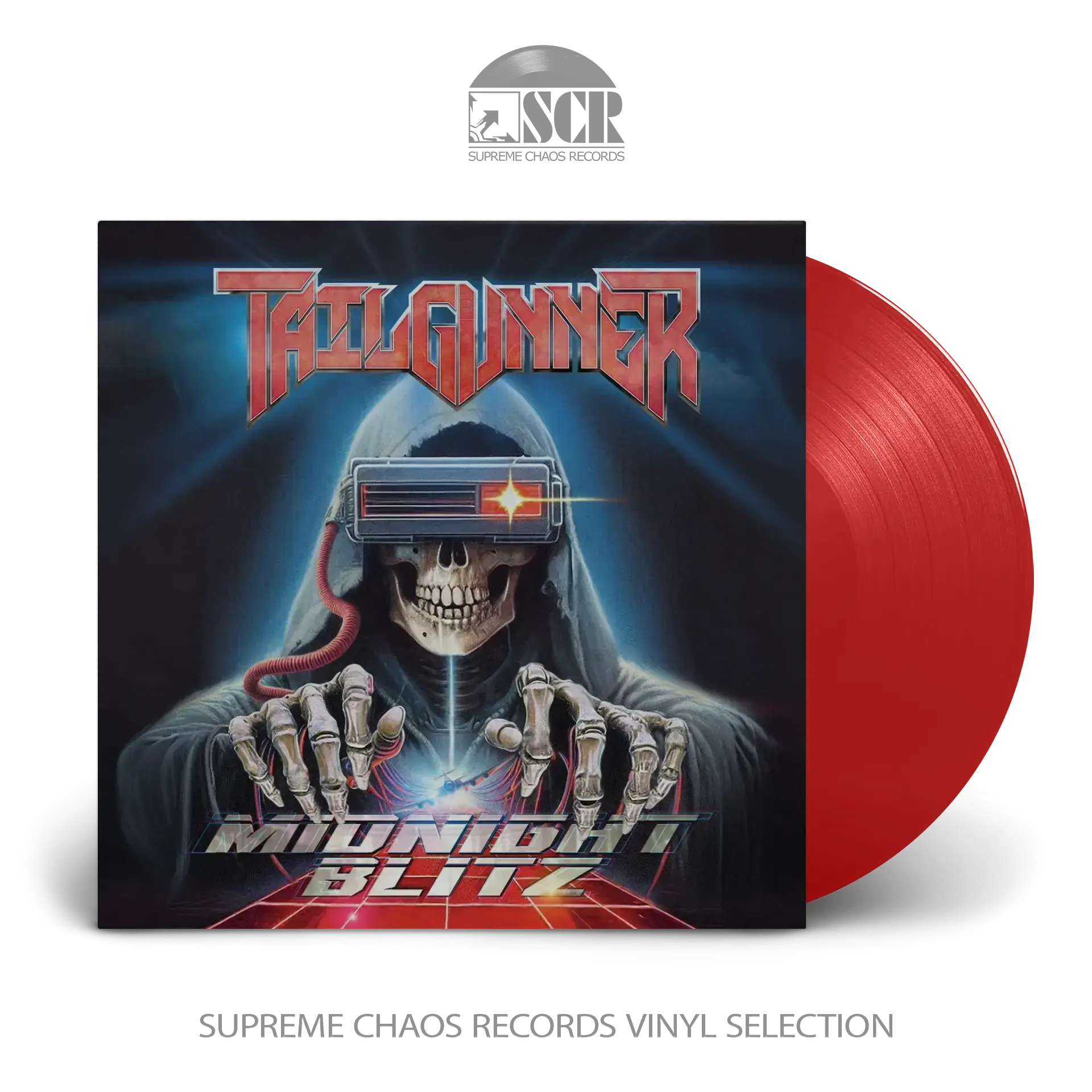 TAILGUNNER · Midnight Blitz | RED LP TAILGUNNER · Midnight Blitz | RED LP (Heavy Metal Vinyl)