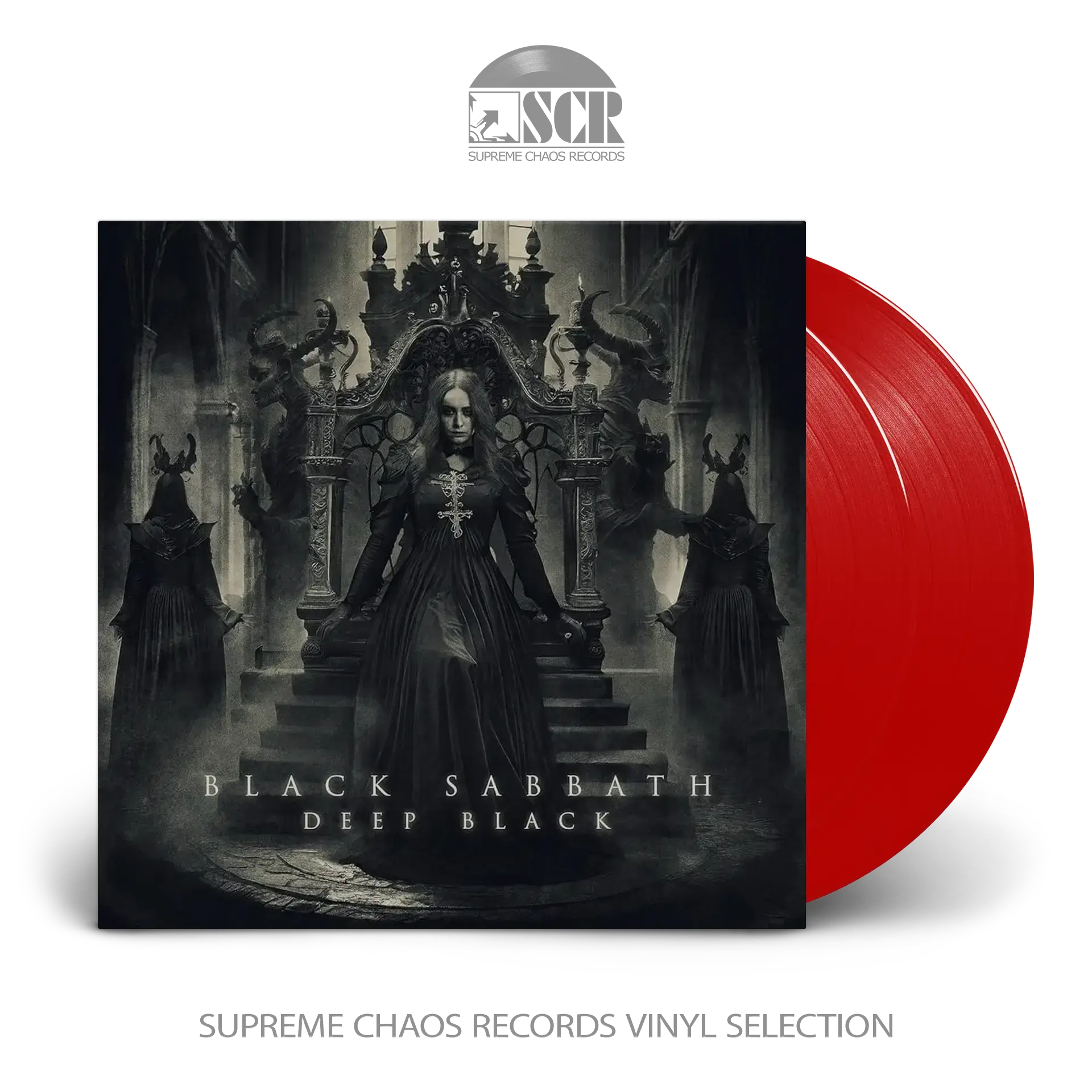 BLACK SABBATH - Deep Black · RED 2LP BLACK SABBATH - Deep Black · RED 2LP (Heavy Metal Vinyl)