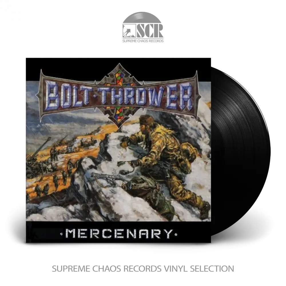 BOLT THROWER - Mercenary · BLACK LP (Death Metal Vinyl)
