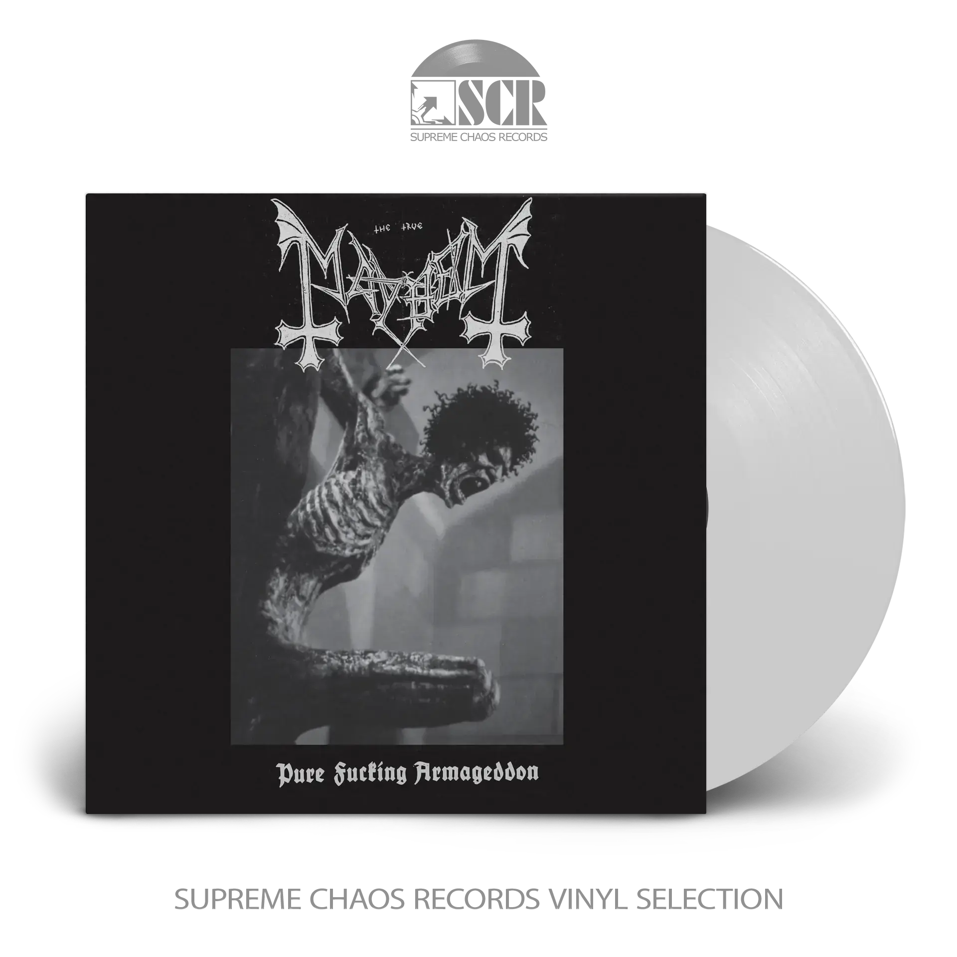 MAYHEM · PFA Demo | WHITE LP MAYHEM · PFA Demo | WHITE LP (Black Metal Vinyl)