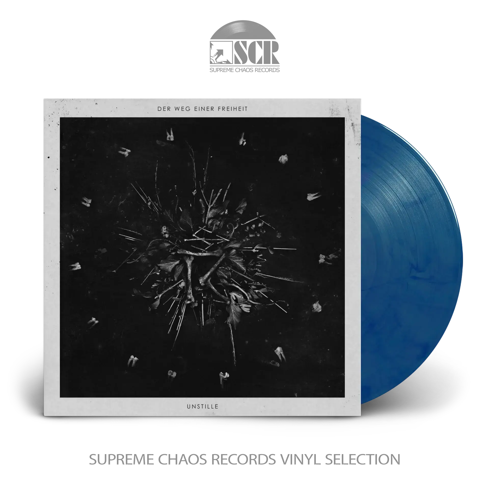 DER WEG EINER FREIHEIT · Unstille | CLEAR/RED/BLUE LP DER WEG EINER FREIHEIT · Unstille | CLEAR/RED/BLUE LP (Black Metal Vinyl)