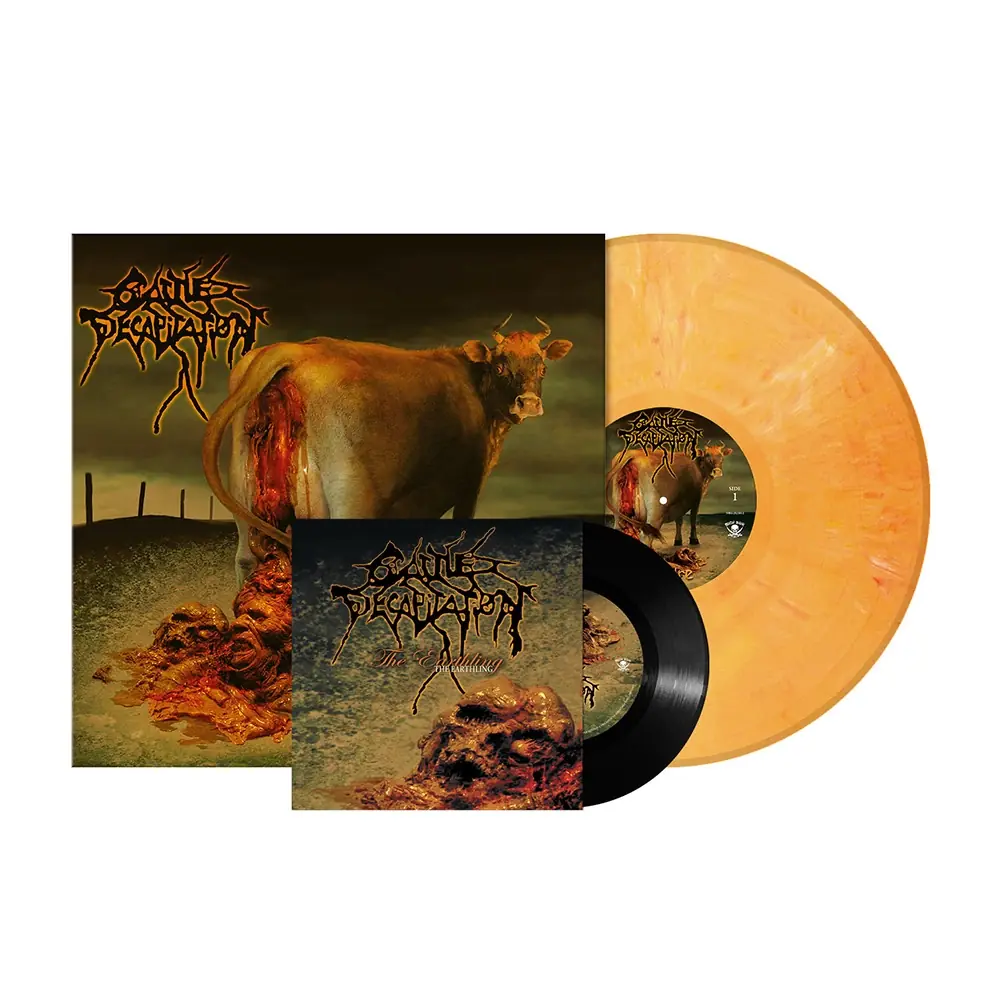 CATTLE DECAPITATION - Humanure [ORANGE RE-ISSUE+7"] · LP (Death Metal Vinyl)
