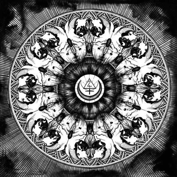 SANGHARSHA / BLANK · Split | WHITE LP (Sludge Vinyl) · Bild 1