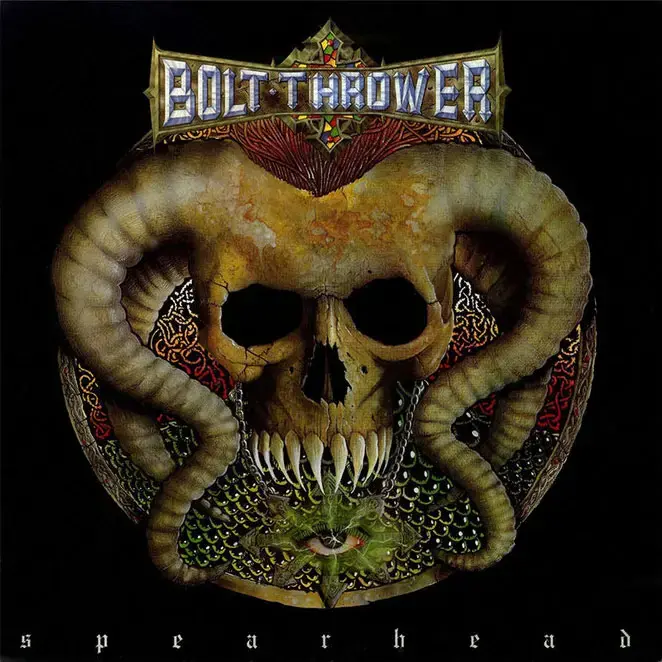 BOLT THROWER - Spearhead/Cenotaph · BLUE LP · Bild 1 BOLT THROWER - Spearhead/Cenotaph · BLUE LP (Death Metal Vinyl) · Bild 1