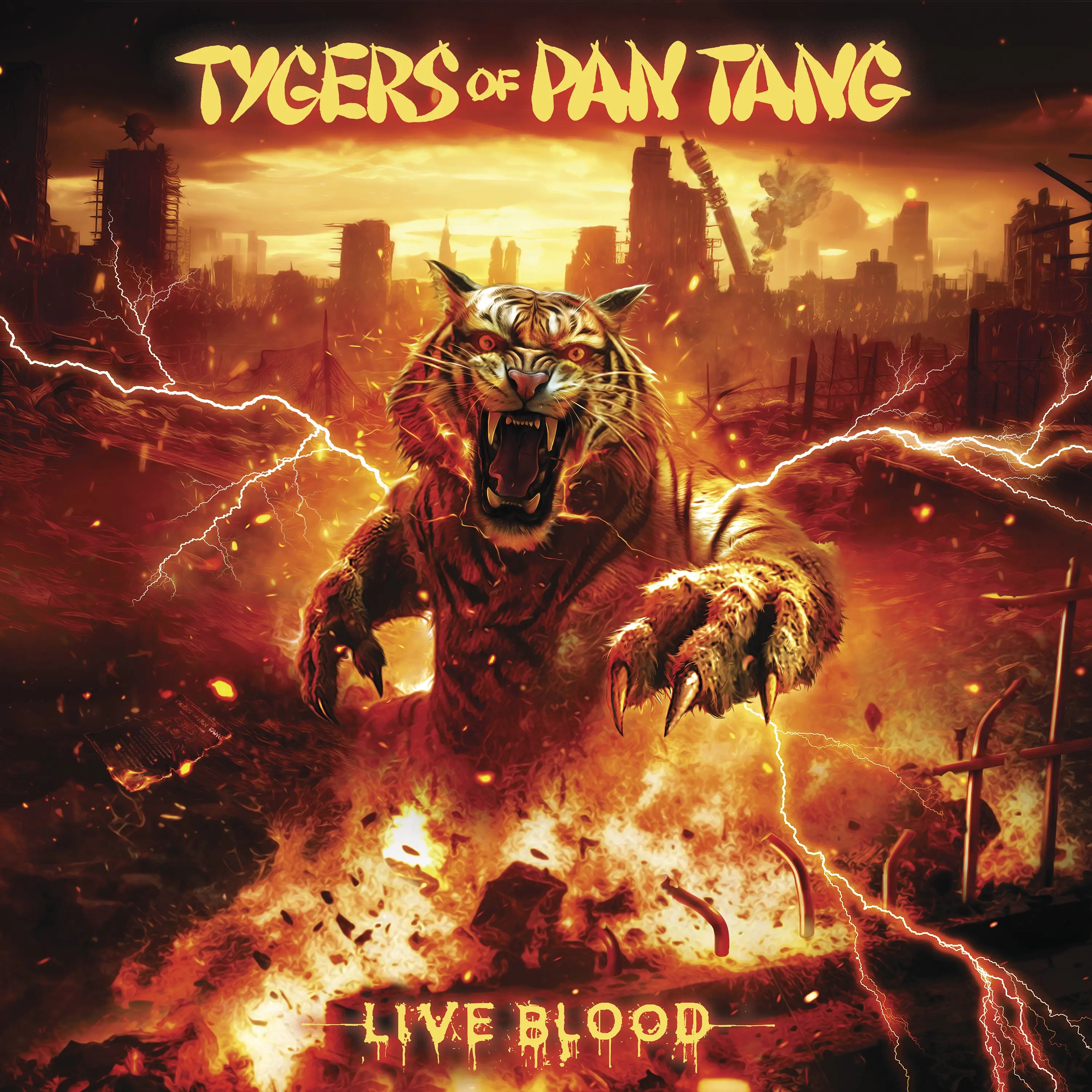TYGERS OF PAN TANG · Live Blood | BLACK DLP (Heavy Metal Vinyl) · Bild 1