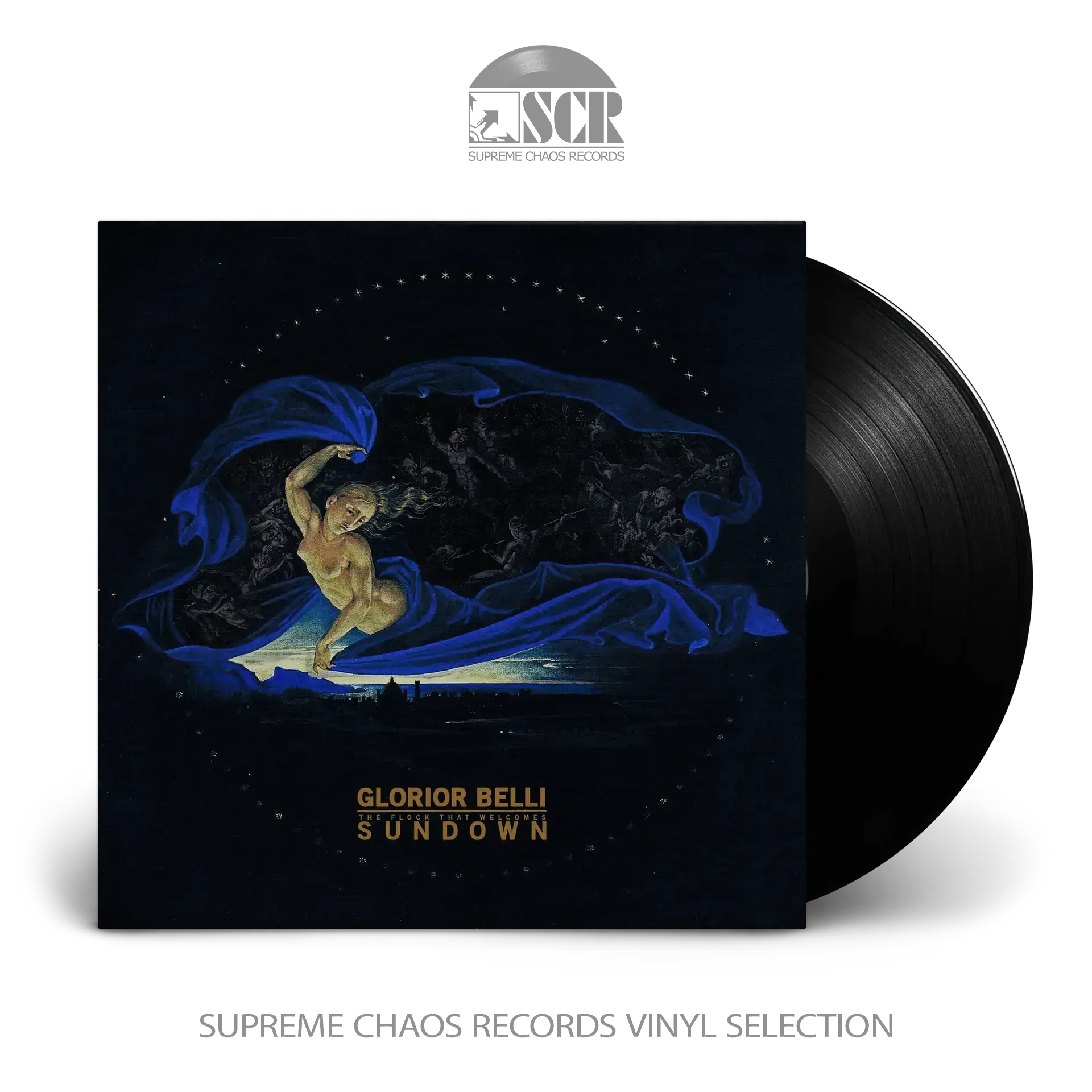 GLORIOR BELLI - Sundown (The Flock That Welcomes) · BLACK LP (Black Metal Vinyl)