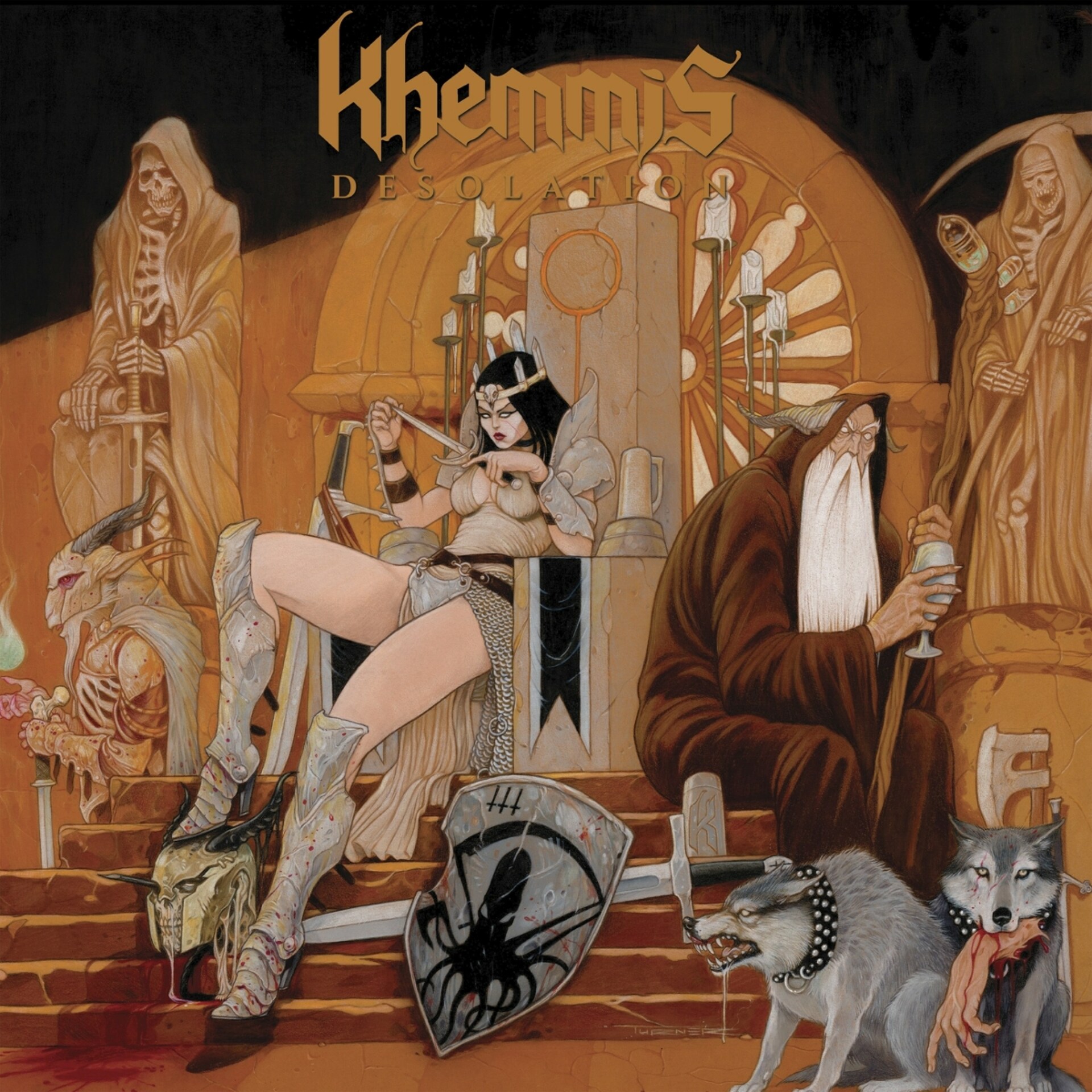 KHEMMIS - Desolation · BLACK LP · Bild 1 KHEMMIS - Desolation · BLACK LP (Heavy Metal Vinyl) · Bild 1