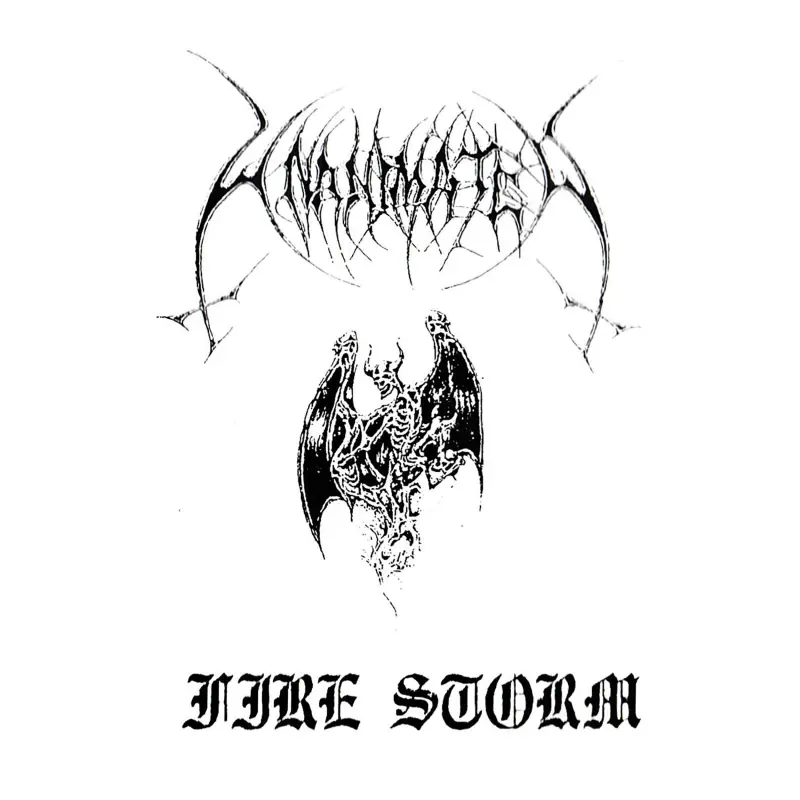 UNANIMATED - Fire Storm · BLACK LP (Death Metal Vinyl) · Bild 1