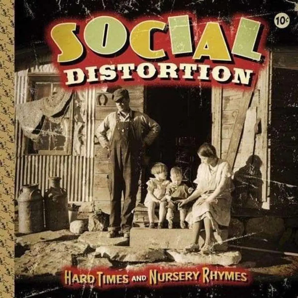 SOCIAL DISTORTION - Hard Times And Nursery Rhymes · LTD. ORANGE 2LP (Hard Rock Vinyl) · Bild 1