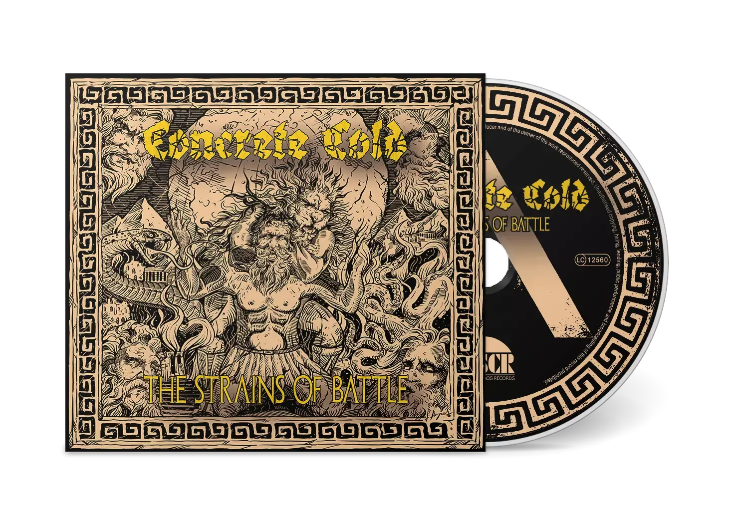 CONCRETE COLD - The Strains Of Battle · DIGIPAK CD CONCRETE COLD - The Strains Of Battle · DIGIPAK CD (Death Metal/Sludge Metal CDs)