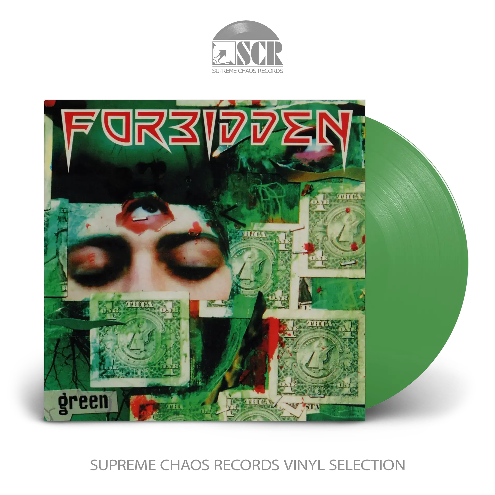 FORBIDDEN - Green · GREEN LP FORBIDDEN - Green · GREEN LP (Thrash Metal/Heavy Metal Vinyl)