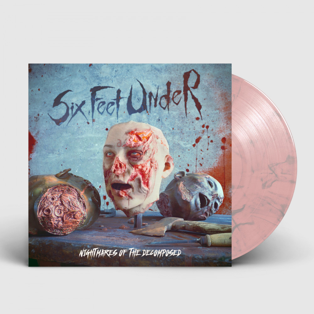 SIX FEET UNDER - Nightmares Of The Decomposed · BLOODY PALE SKIN LP SIX FEET UNDER - Nightmares Of The Decomposed · BLOODY PALE SKIN LP (Death Metal Vinyl)