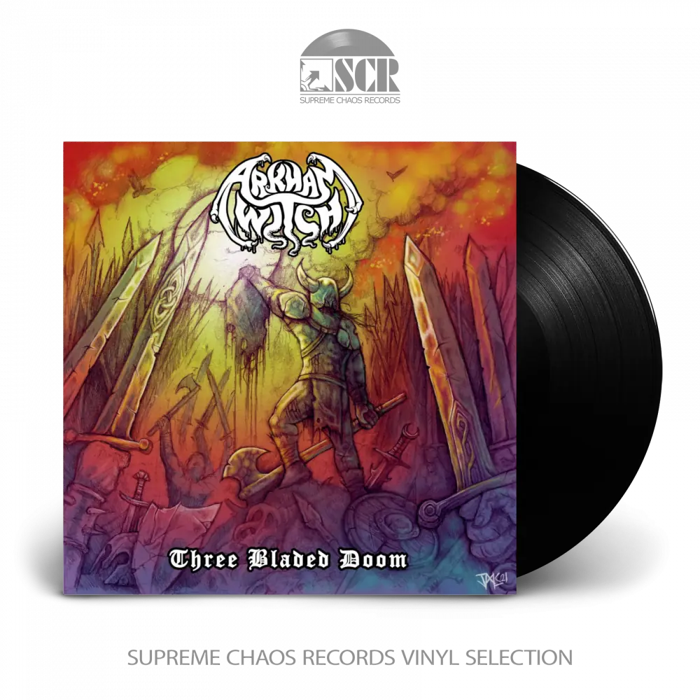ARKHAM WITCH - Three Bladed Doom [BLACK] · LP (Doom Metal Vinyl)