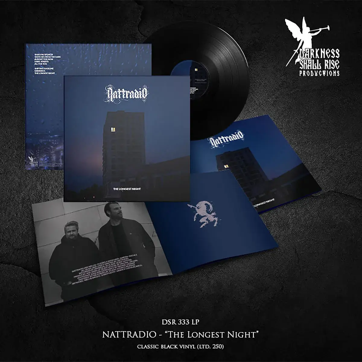 NATTRADIO - The Longest Night · BLACK LP · Bild 2 NATTRADIO - The Longest Night · BLACK LP (Gothic Doom Vinyl) · Bild 2