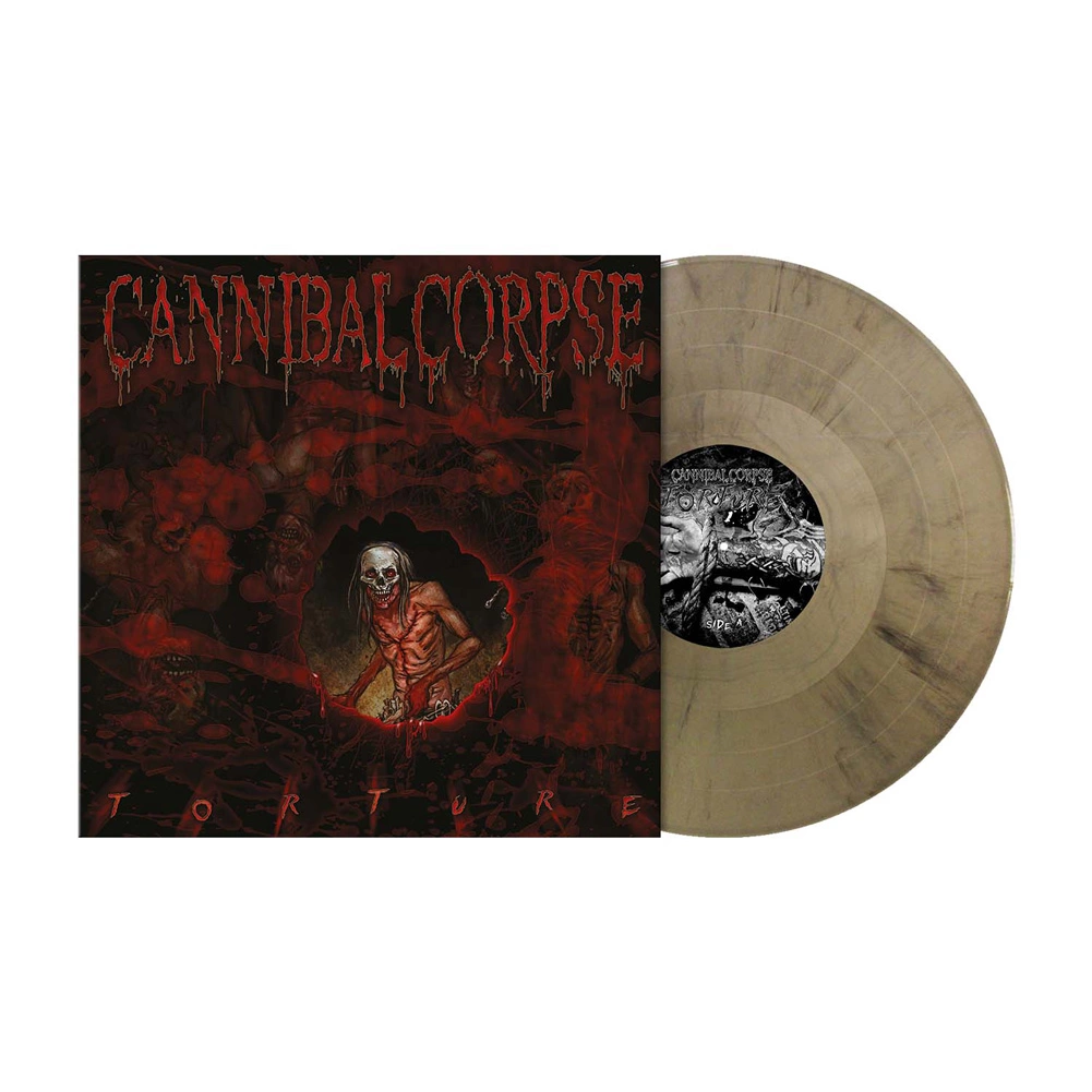 CANNIBAL CORPSE - Torture (Re-Issue) · GOLD BLACK MARBLED LP CANNIBAL CORPSE - Torture (Re-Issue) · GOLD BLACK MARBLED LP (Death Metal Vinyl)