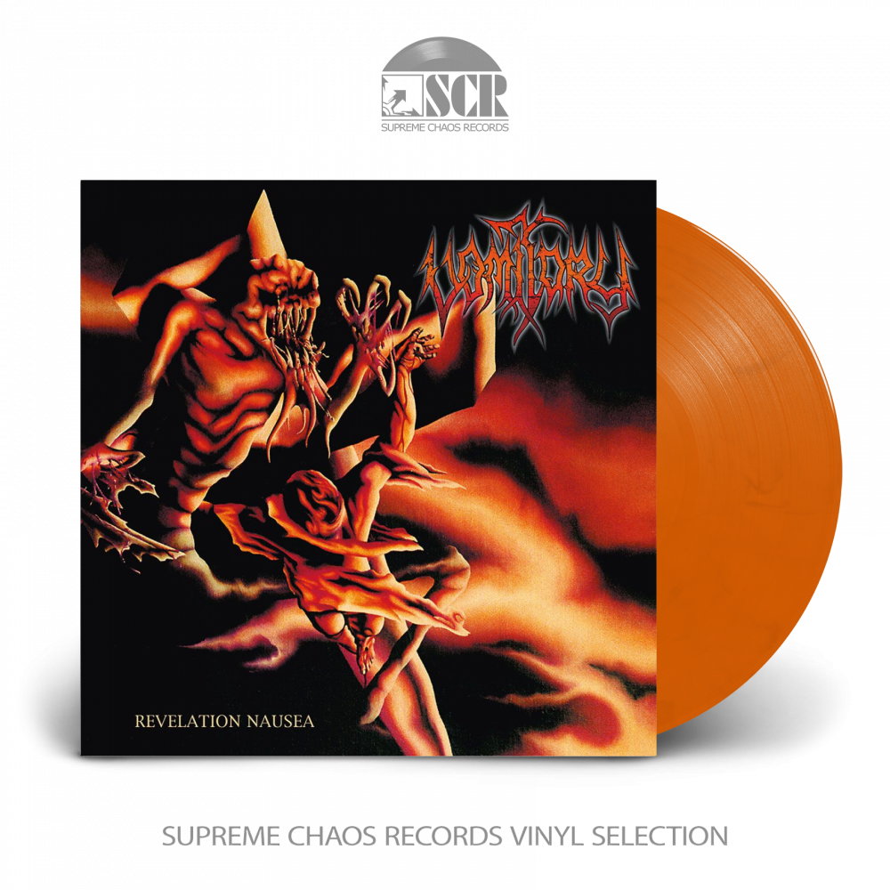 VOMITORY - Revelation Nausea · ORANGE/BROWN LP VOMITORY - Revelation Nausea · ORANGE/BROWN LP (Death Metal Vinyl)