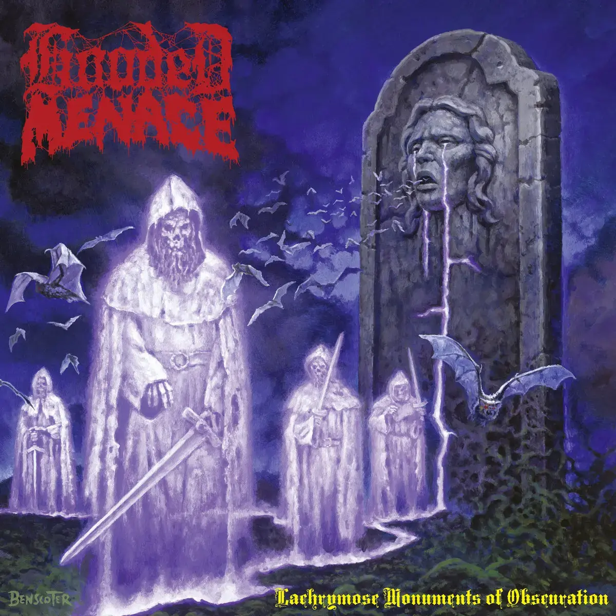 HOODED MENACE · Lachrymose Monuments Of Obscuration | RED LP (Death Metal Vinyl) · Bild 1