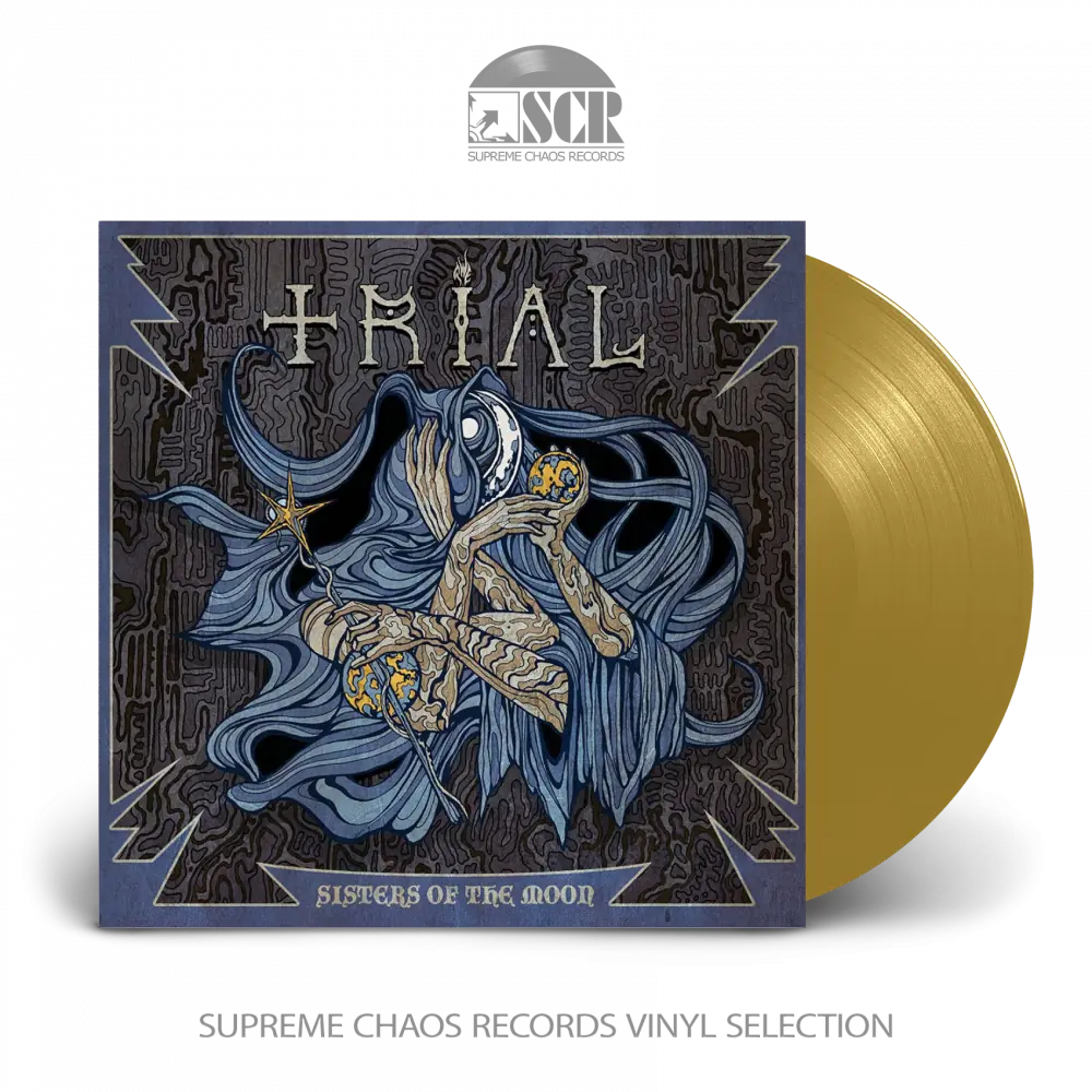 TRIAL - Sisters Of The Moon · GOLD 7" EP (Heavy Metal Vinyl)