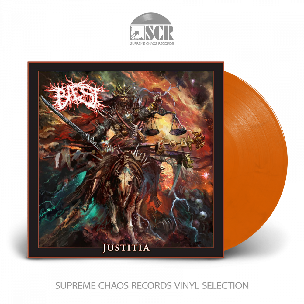 BAEST - Justitia [ORANGE/BLACK LP]