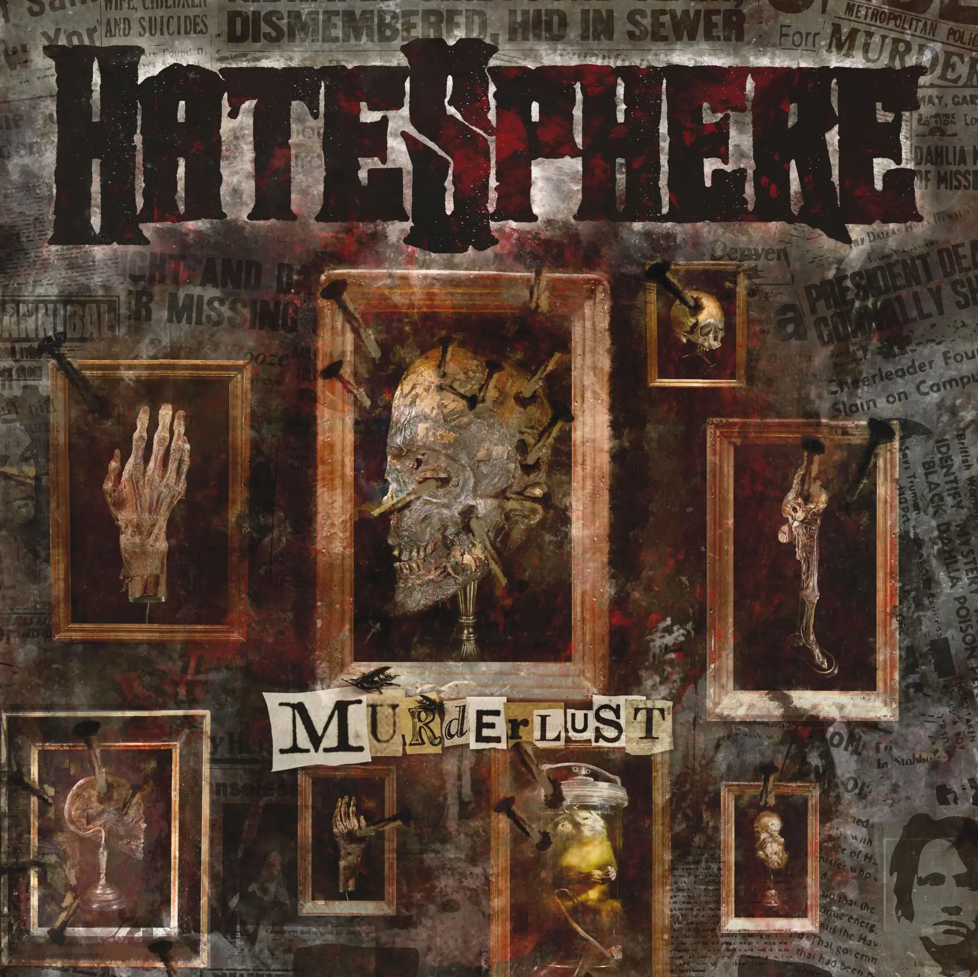 HATESPHERE - Murderlust · RED LP (Thrash Metal Vinyl) · Bild 1