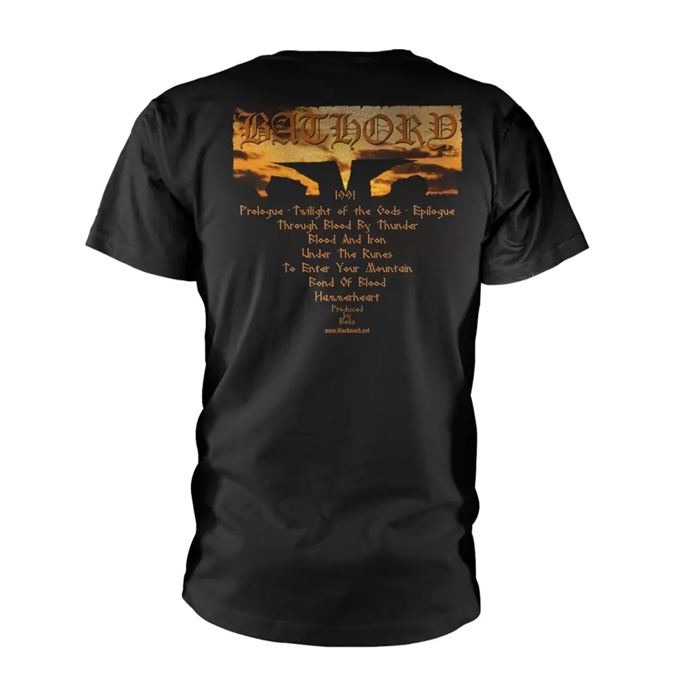 BATHORY · Twilight Of The Gods 2 | T-SHIRT (Black Metal Clothes) · Bild 1