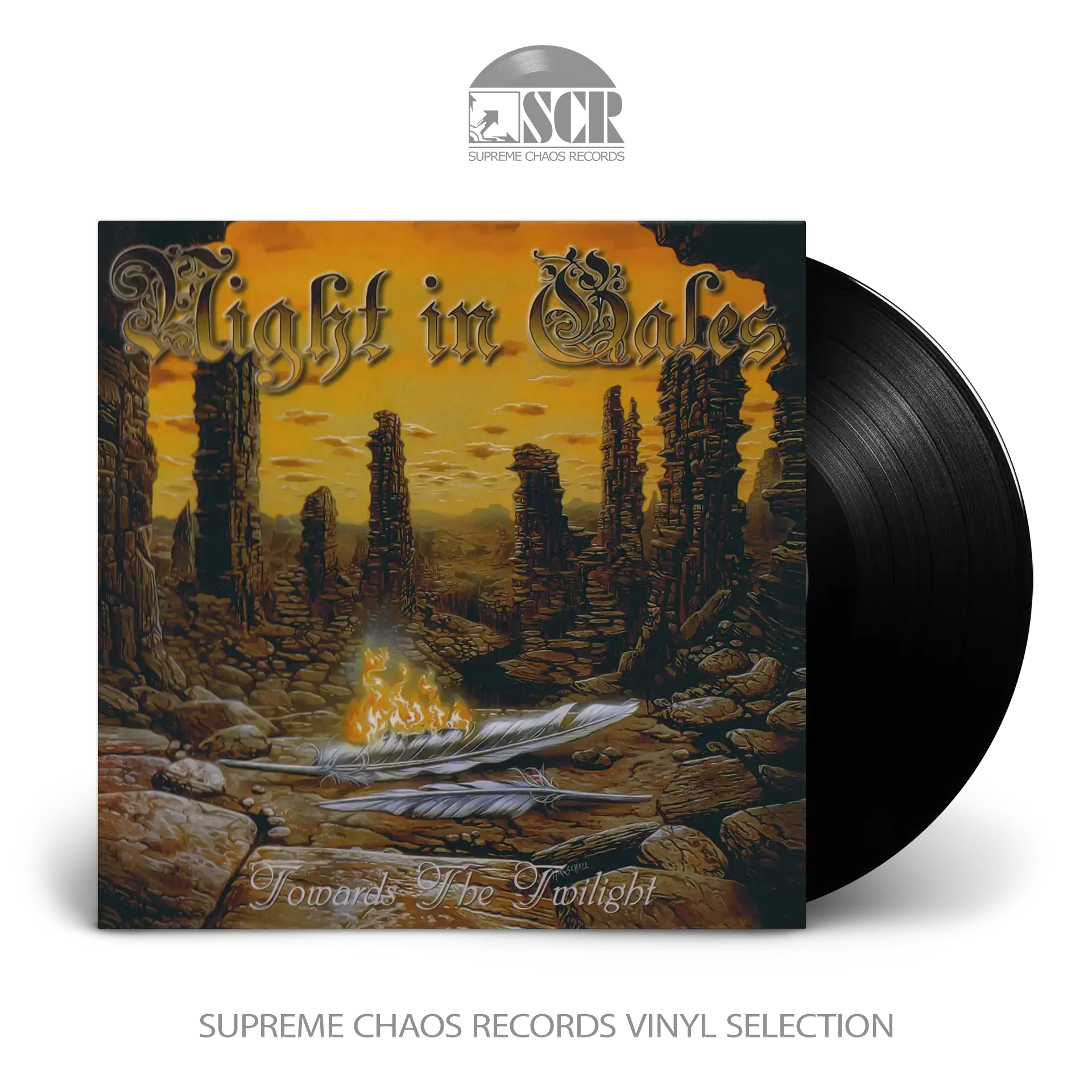 NIGHT IN GALES · Towards The Twilight | BLACK LP NIGHT IN GALES · Towards The Twilight | BLACK LP (Melodic Death Metal Vinyl)