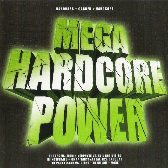 MEGA HARDCORE POWER · DCD (Hardcore / Gabber CDs)