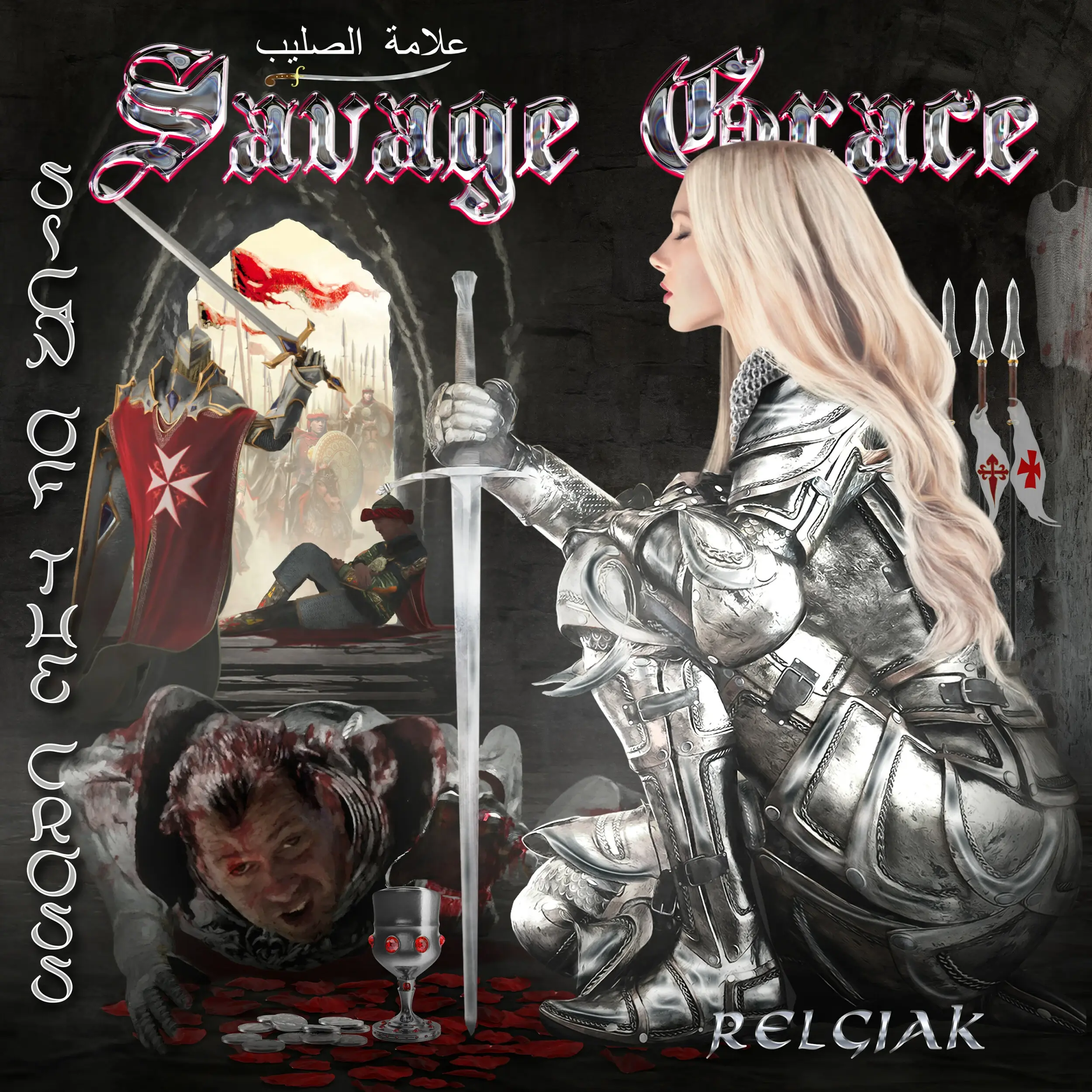 SAVAGE GRACE · Sign Of The Cross | RED LP · Bild 1 SAVAGE GRACE · Sign Of The Cross | RED LP (Speed Metal Vinyl) · Bild 1