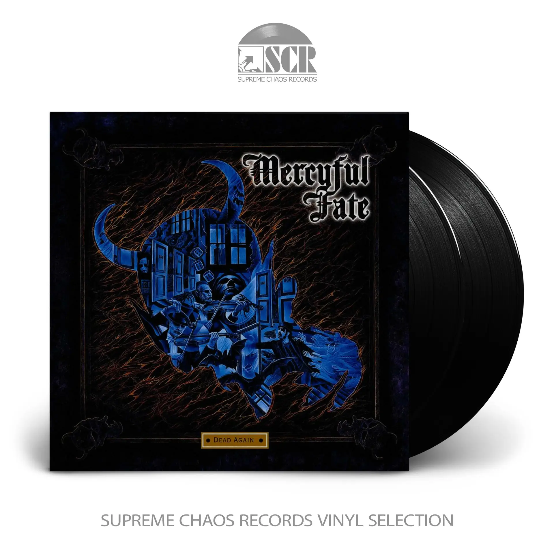 MERCYFUL FATE - Dead Again · BLACK 2LP MERCYFUL FATE - Dead Again · BLACK 2LP (Heavy Metal Vinyl)