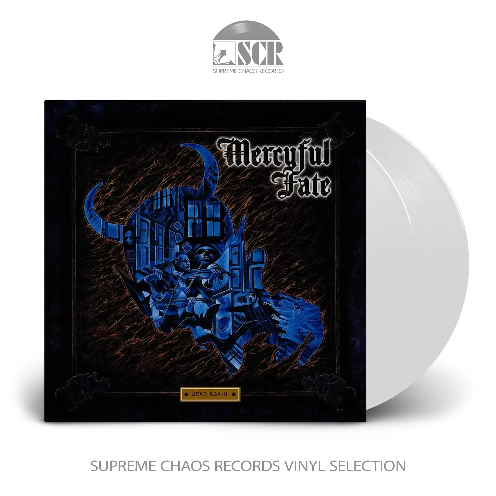 MERCYFUL FATE · Dead Again | WHITE 2LP MERCYFUL FATE · Dead Again | WHITE 2LP (Heavy Metal Vinyl)