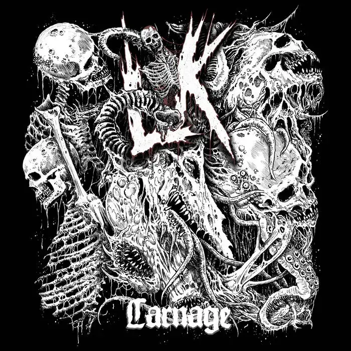 LIK - Carnage · BLACK LP (Death Metal Vinyl) · Bild 1