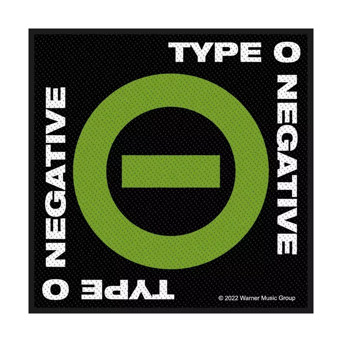TYPE O NEGATIVE - Negative Symbol · PATCH TYPE O NEGATIVE - Negative Symbol · PATCH (Gothic Metal Others)