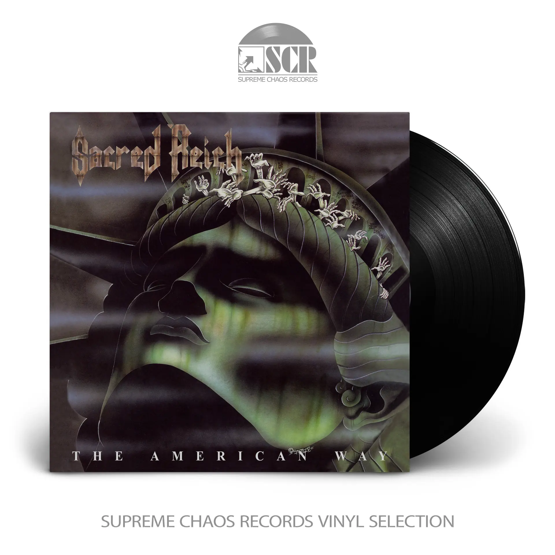 SACRED REICH - The American Way · BLACK LP SACRED REICH - The American Way · BLACK LP (Thrash Metal Vinyl)