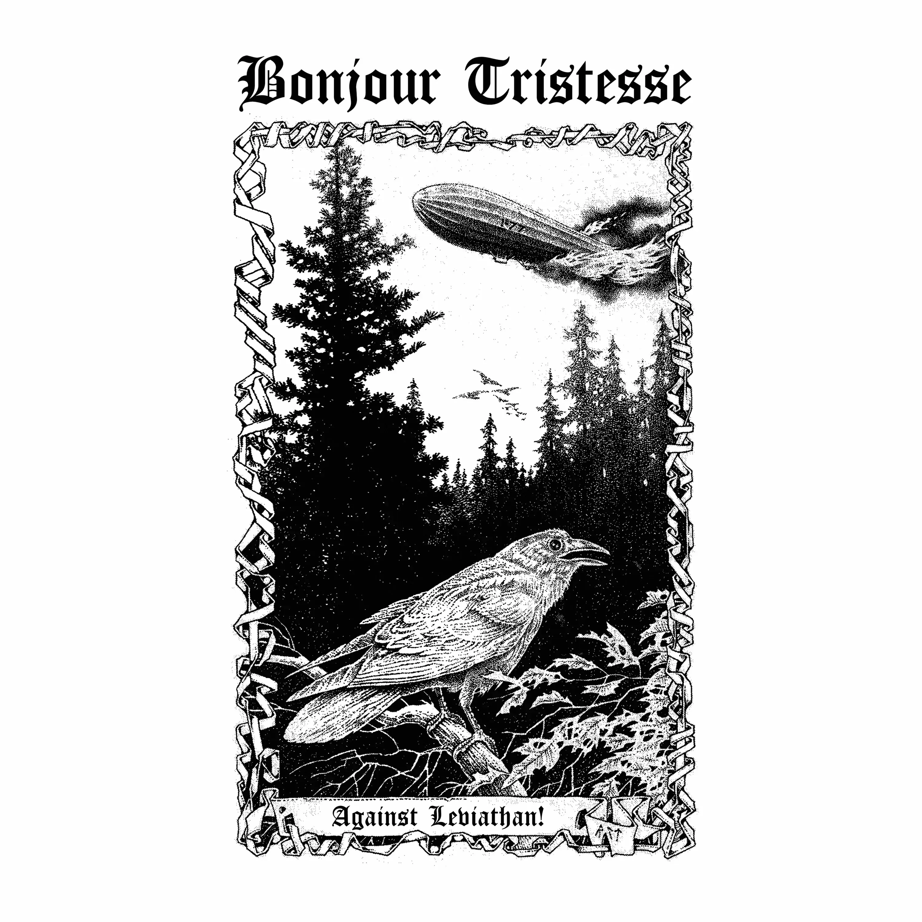 BONJOUR TRISTESSE - Against Leviathan · BLACK LP (Black Metal Vinyl) · Bild 1