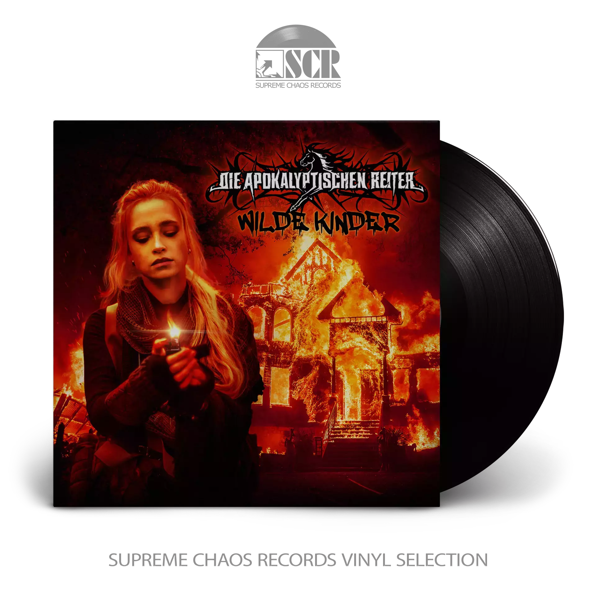 DIE APOKALYPTISCHEN REITER · Wilde Kinder | ECO BLACK LP (Heavy Metal Vinyl)