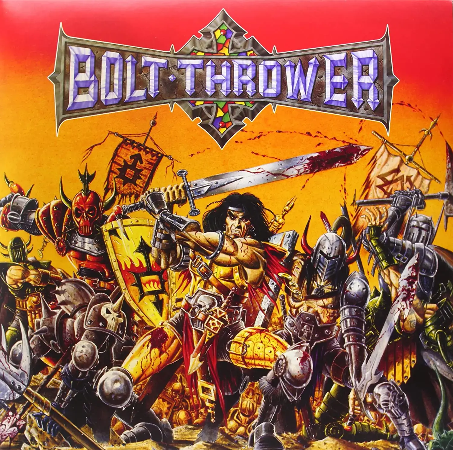 BOLT THROWER - War Master · ORANGE LP (Death Metal Vinyl) · Bild 1