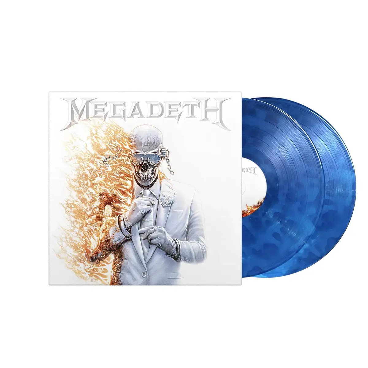 MEGADETH - Megadeth · BLUE FLAME 2LP (Thrash Metal/Heavy Metal Vinyl)