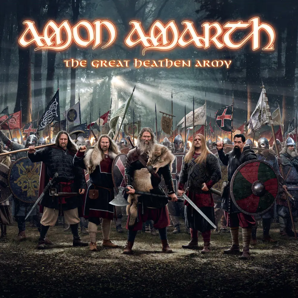AMON AMARTH - The Great Heathen Army · BLOOD RED LP (Death Metal Vinyl) · Bild 1