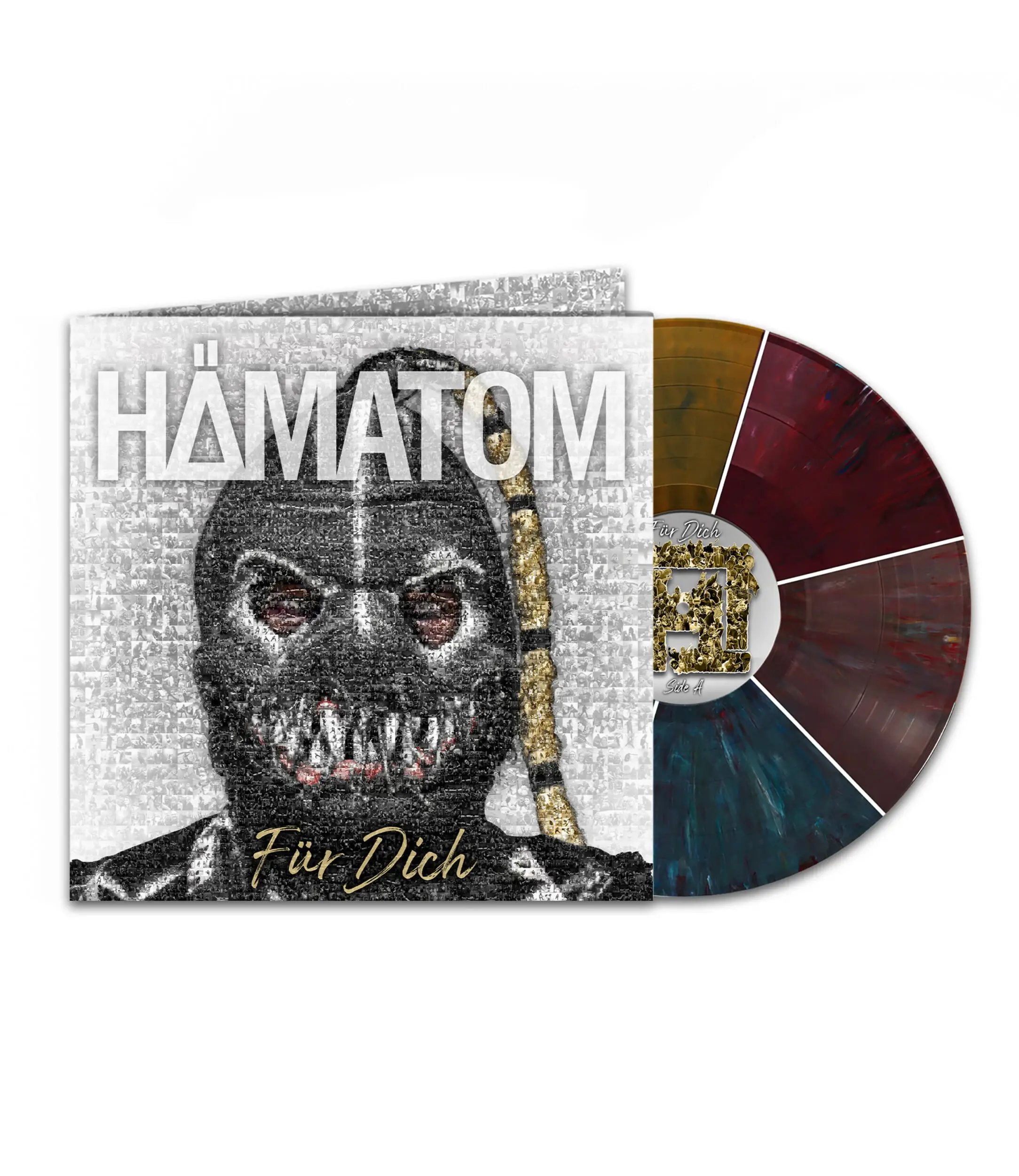 HÄMATOM · Für Dich | 3D POP-UP COLORED RE-VINYL HÄMATOM · Für Dich | 3D POP-UP COLORED RE-VINYL (Heavy Rock Vinyl)