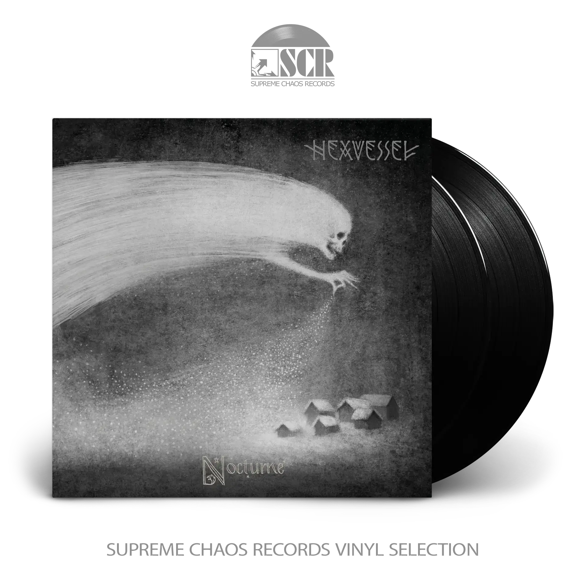 HEXVESSEL · Nocturne | BLACK 2LP (Psychedelic Rock/Folk Metal/Black Metal Vinyl)