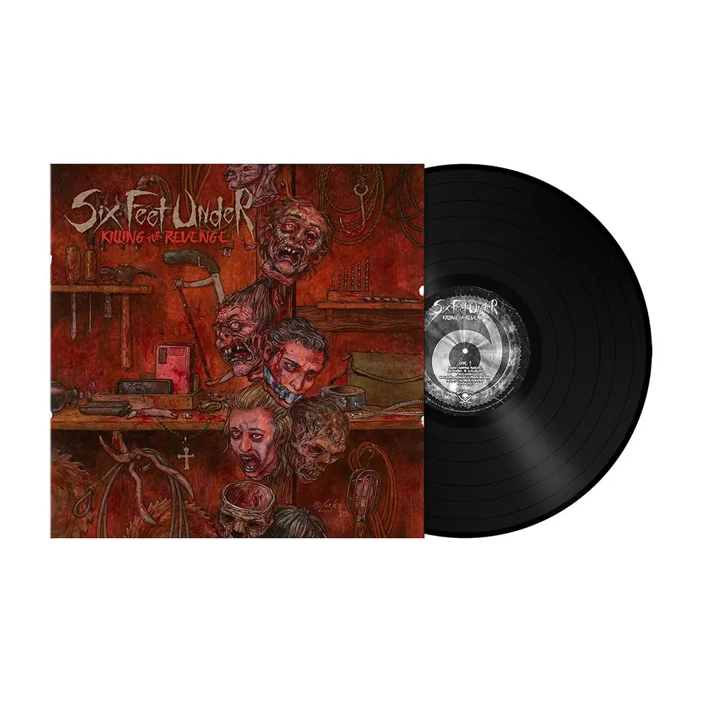 SIX FEET UNDER - Killing For Revenge · BLACK LP SIX FEET UNDER - Killing For Revenge · BLACK LP (Death Metal Vinyl)