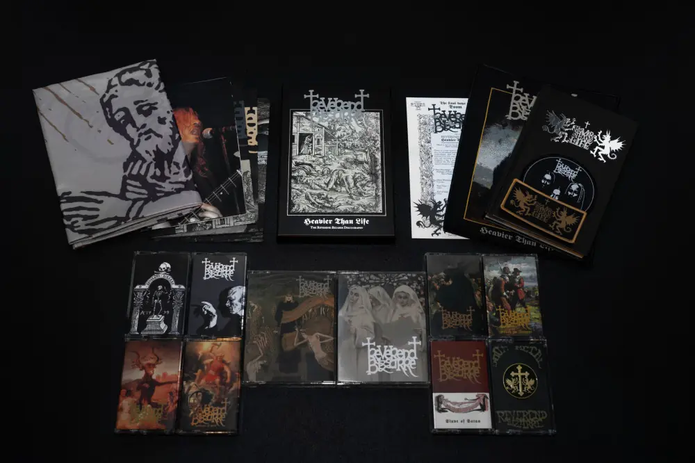 REVEREND BIZARRE · Heavier Than Life | 11 TAPE BOX CASSBOX REVEREND BIZARRE · Heavier Than Life | 11 TAPE BOX CASSBOX (Doom Metal Tapes)