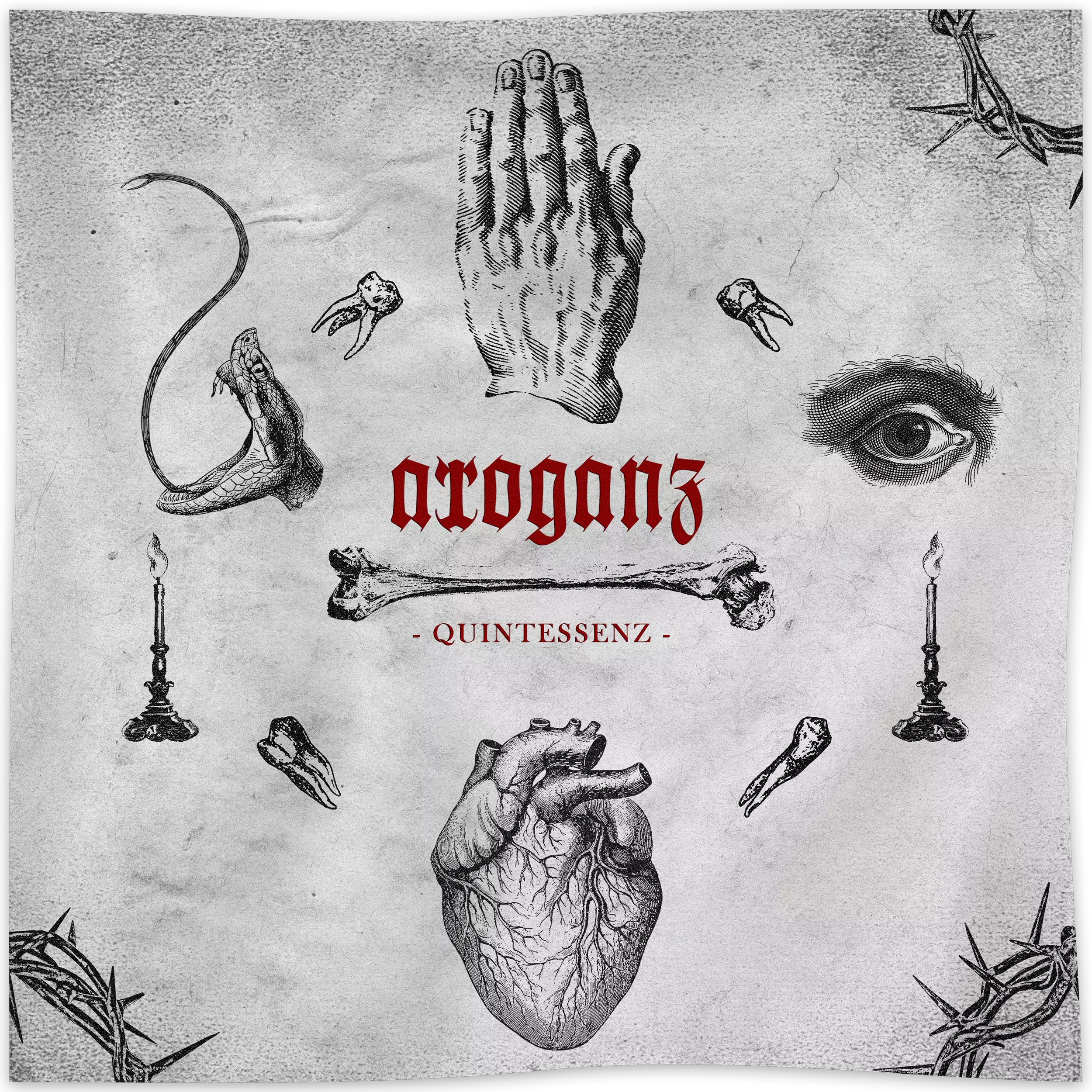 ARROGANZ - Quintessenz · WOODEN BOX SET (Death Metal/Doom Metal Vinyl) · Bild 2