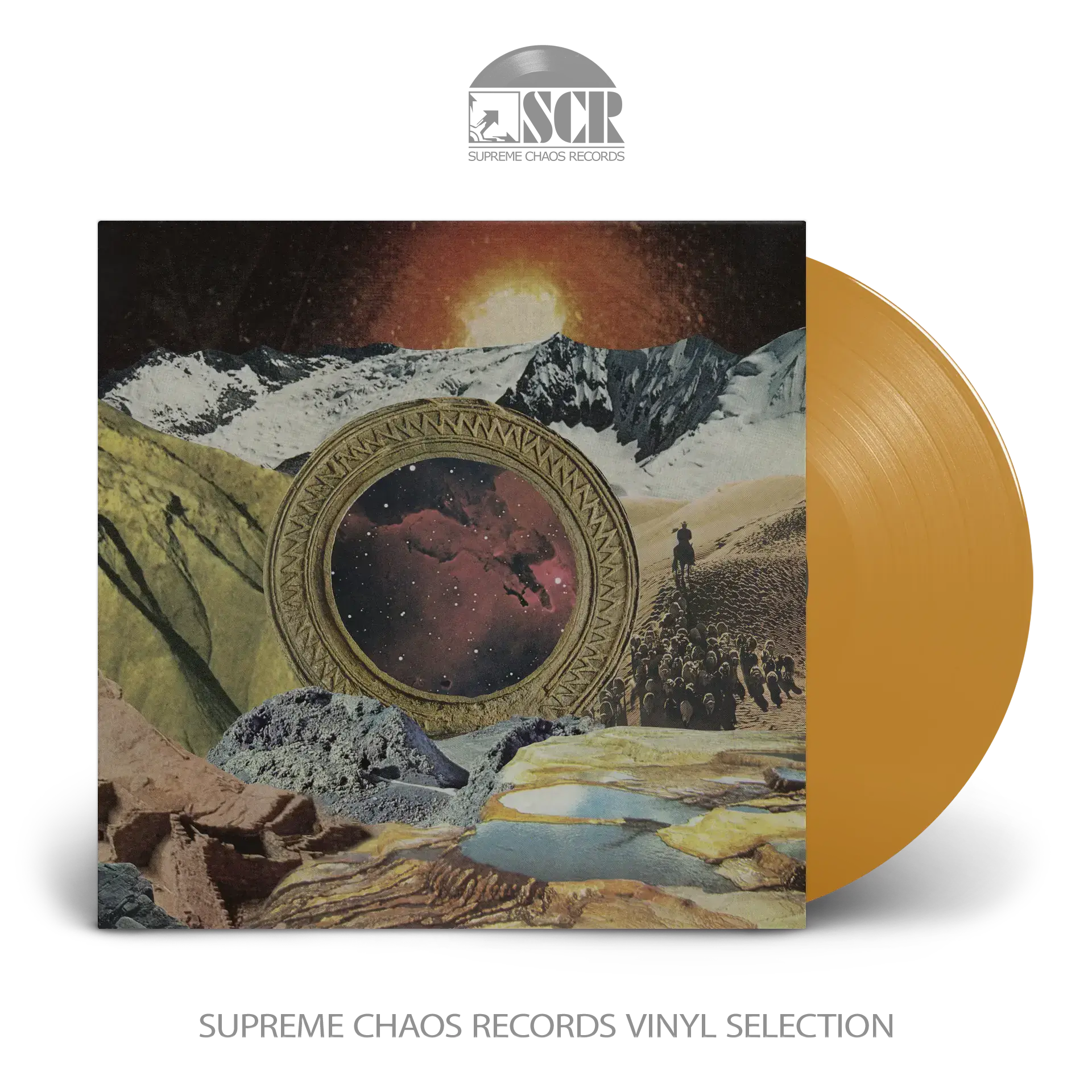 BASK · The Turning | ORANGE LP (Post Metal/Post Rock Vinyl)